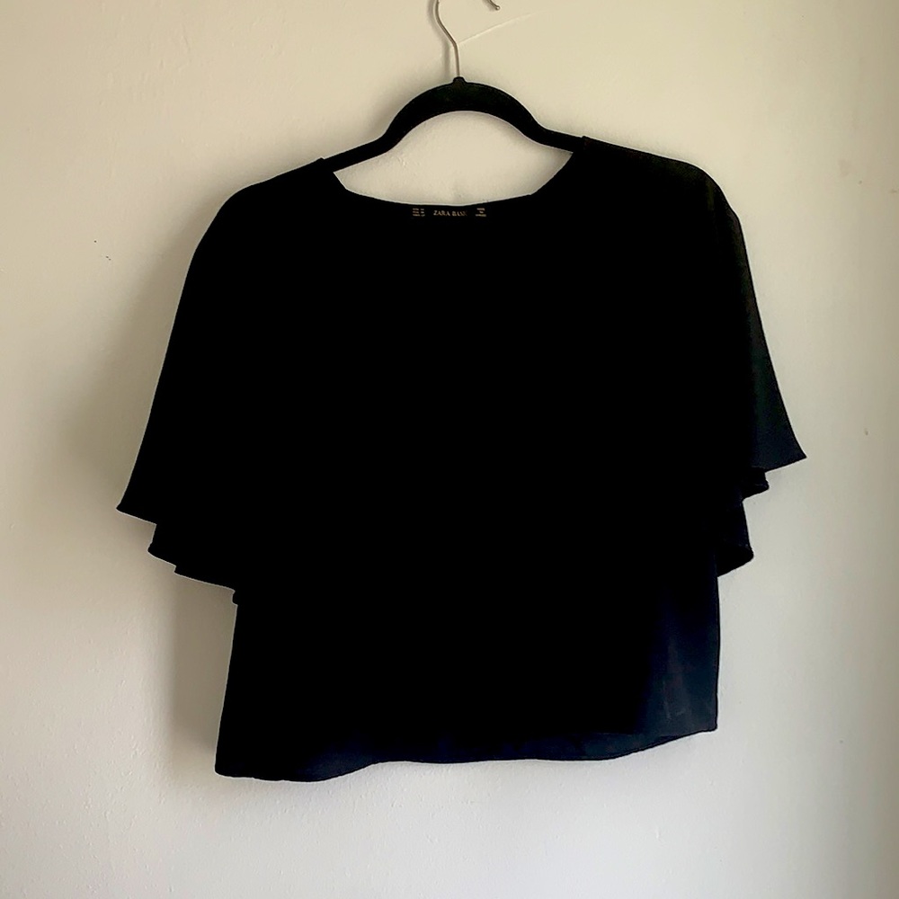 Flowy Crop Blouse
